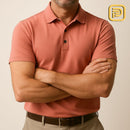 [PAGUE 3 LEVE 4] Camisa Polo Casual em Malha Sem Costura de Seda Gelo e Elastano + BRINDES: 2 Calças Alfaiataria e Cinto