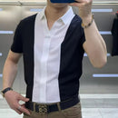 [PAGUE 3 LEVE 5] Camisa Polo Casual Versatto em Viscose, Seda Gelo e Elastano + Brindes: 3 Bermudas e Relógio