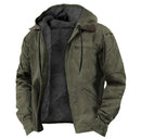 Jaqueta Masculina Para Inverno Fleece com Capuz - (Promoção de Inverno 2025)