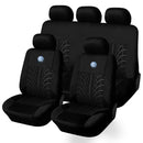 Kit Capa para Banco de Carro Universal JettaSport + 3 BRINDES: Capa Volante, Relógio e Adesivo